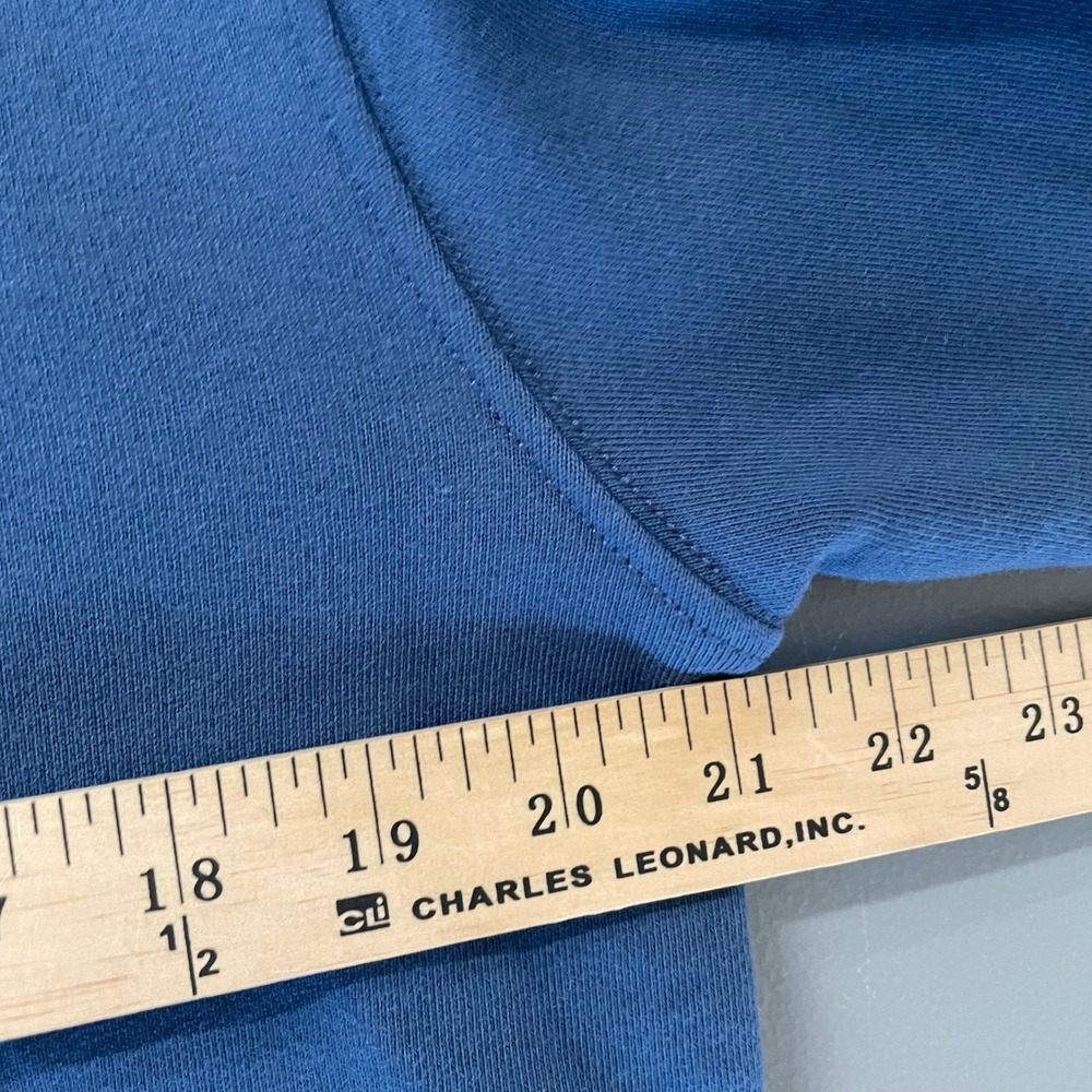 NEW American Giant Classic Crewneck Sweatshirt‎ Womens Medium Blue USA - Picture 7 of 8